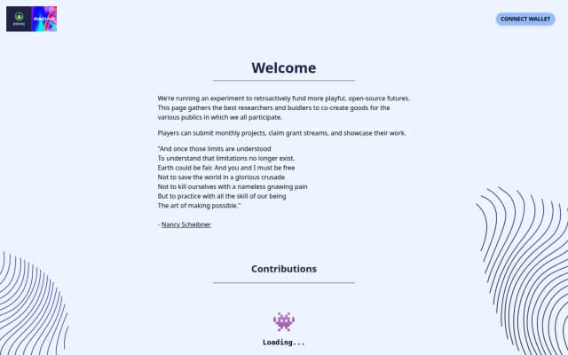 Play Full cohort site, run with Kernel and RADAR, funding playful open-source futures